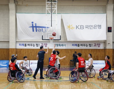 고양홀트 휠체어농구단, "열정만은 우승"